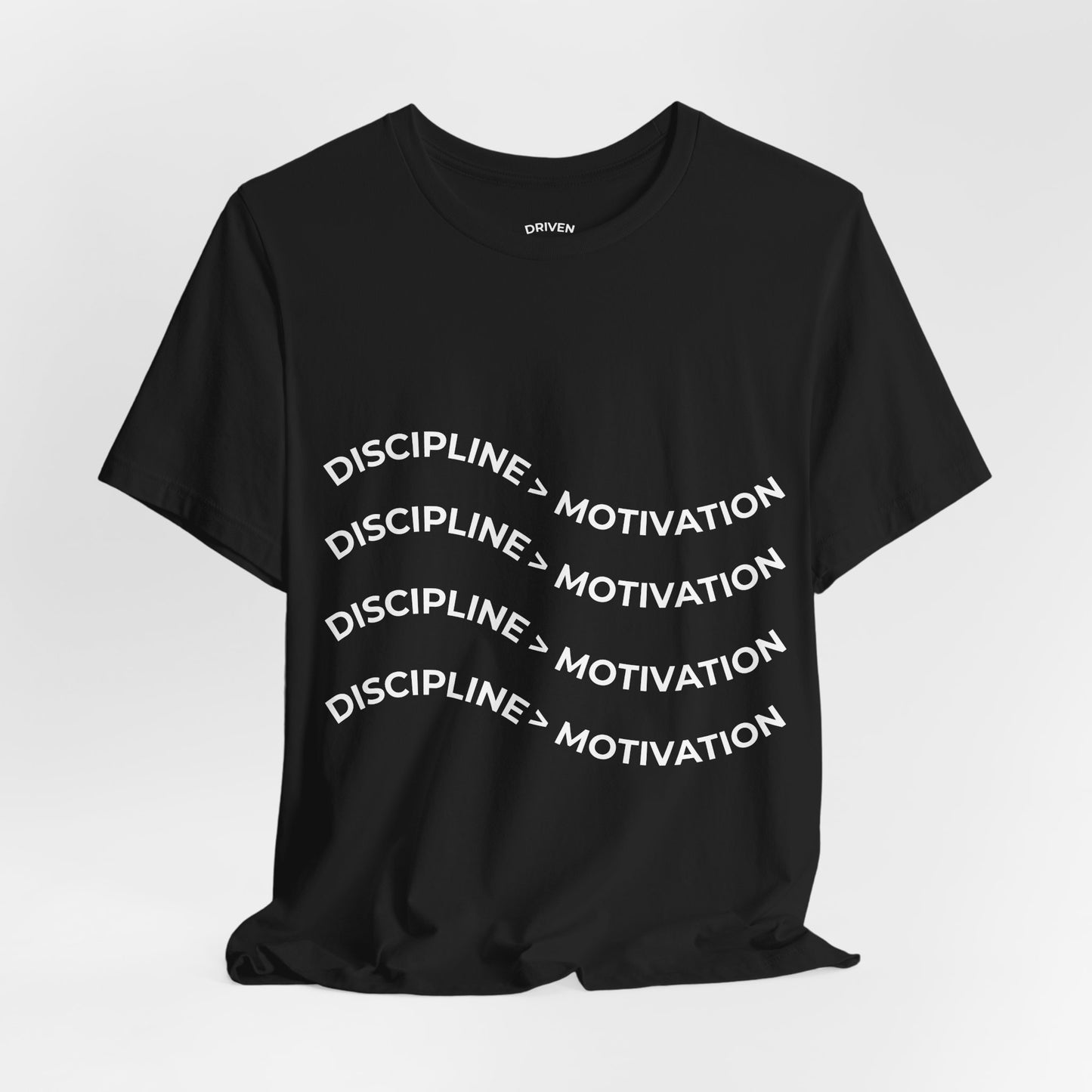 Discipline > Motivation Graphic Tee
