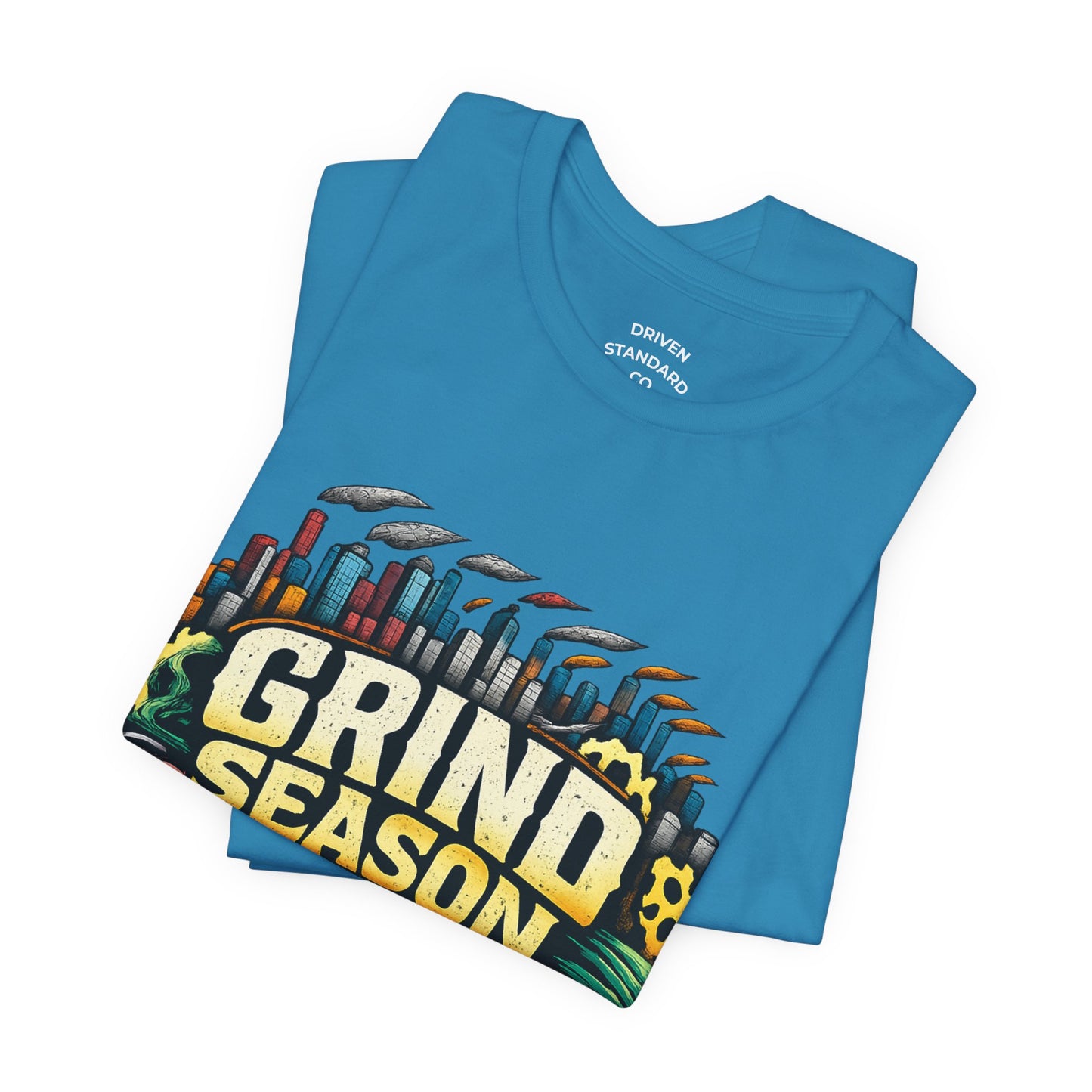 Grind Season Tee — Hustle Money & Success Graphic T-Shirt